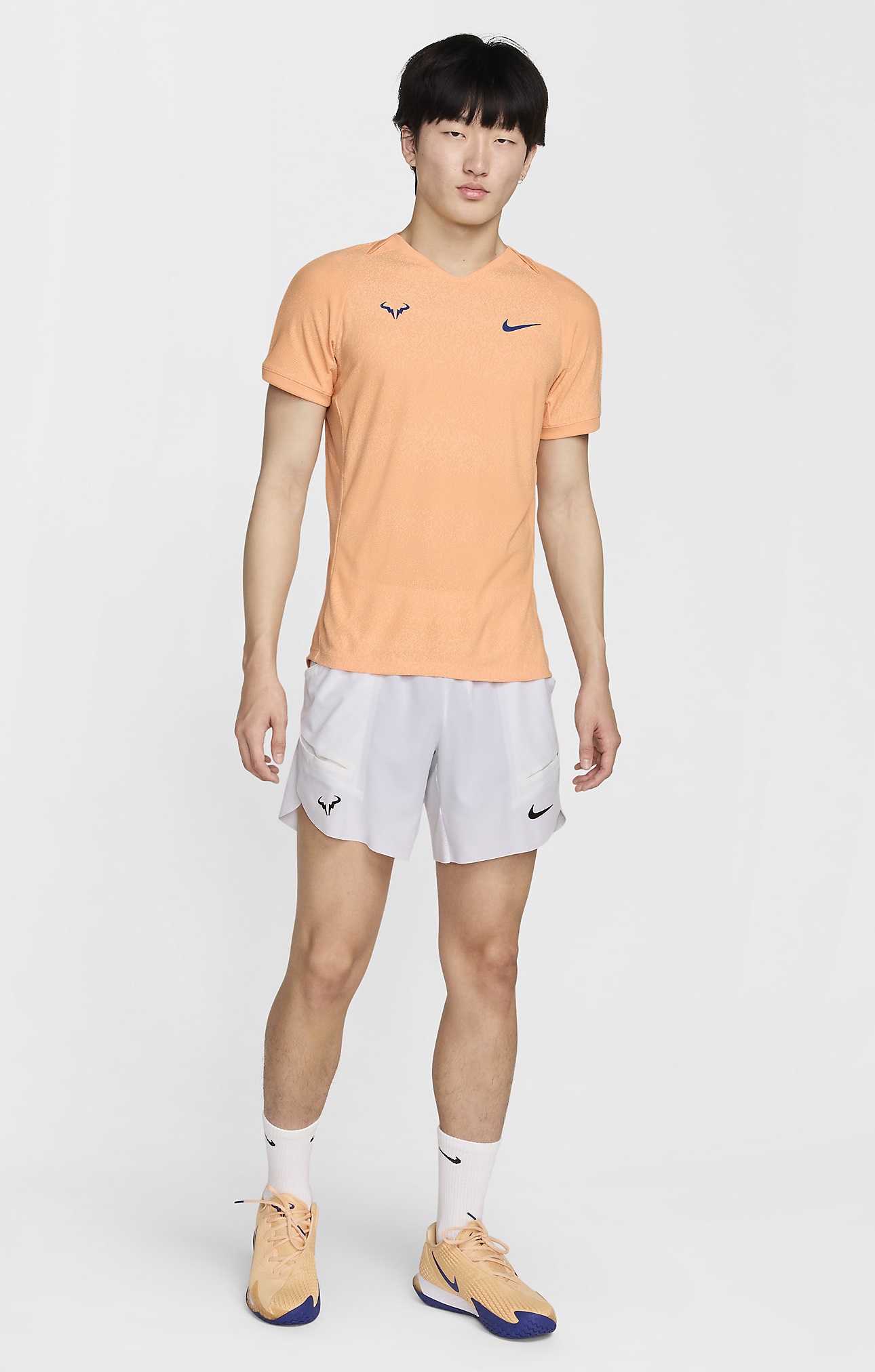 Nike Court Advantage Rafa Tenis T-Shirt (Turuncu) - 1