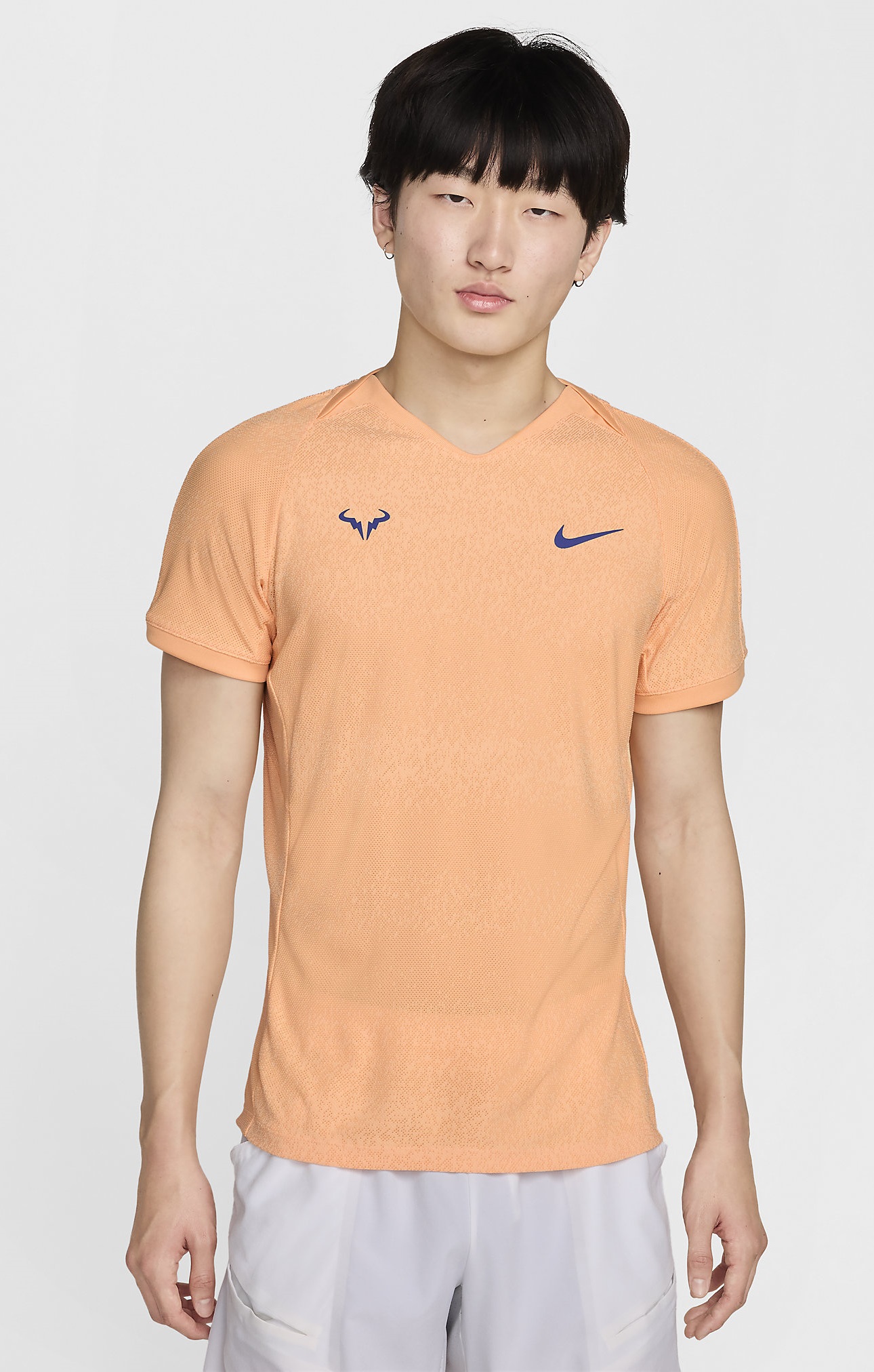 Nike Court Advantage Rafa Tenis T-Shirt (Turuncu) - 2