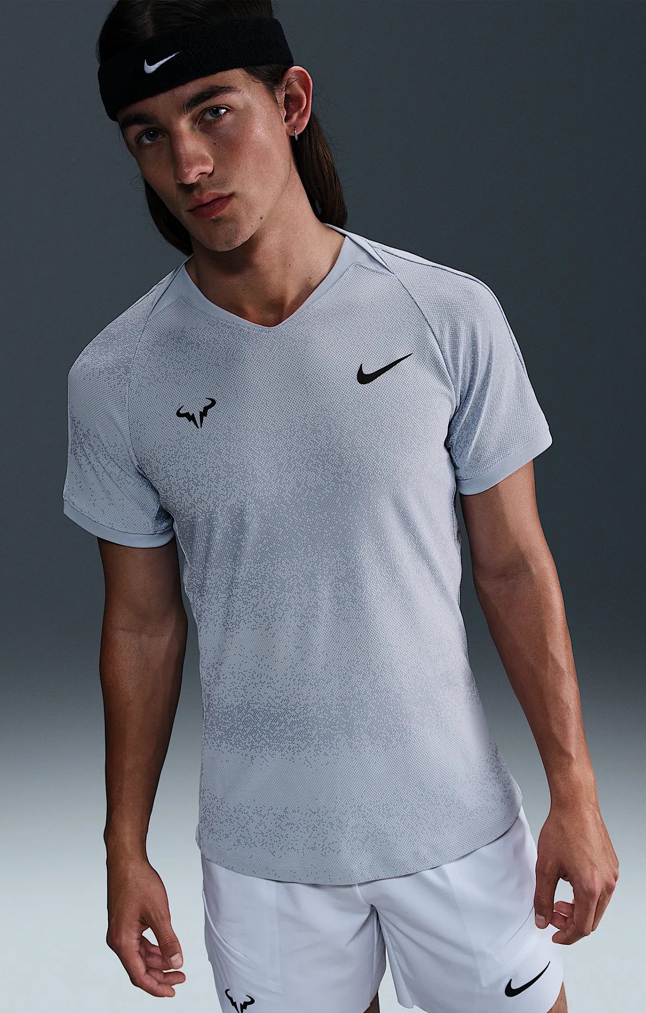 Nike Rafa Dri-FIT ADV Kısa Kollu Erkek Tenis Üstü - 3
