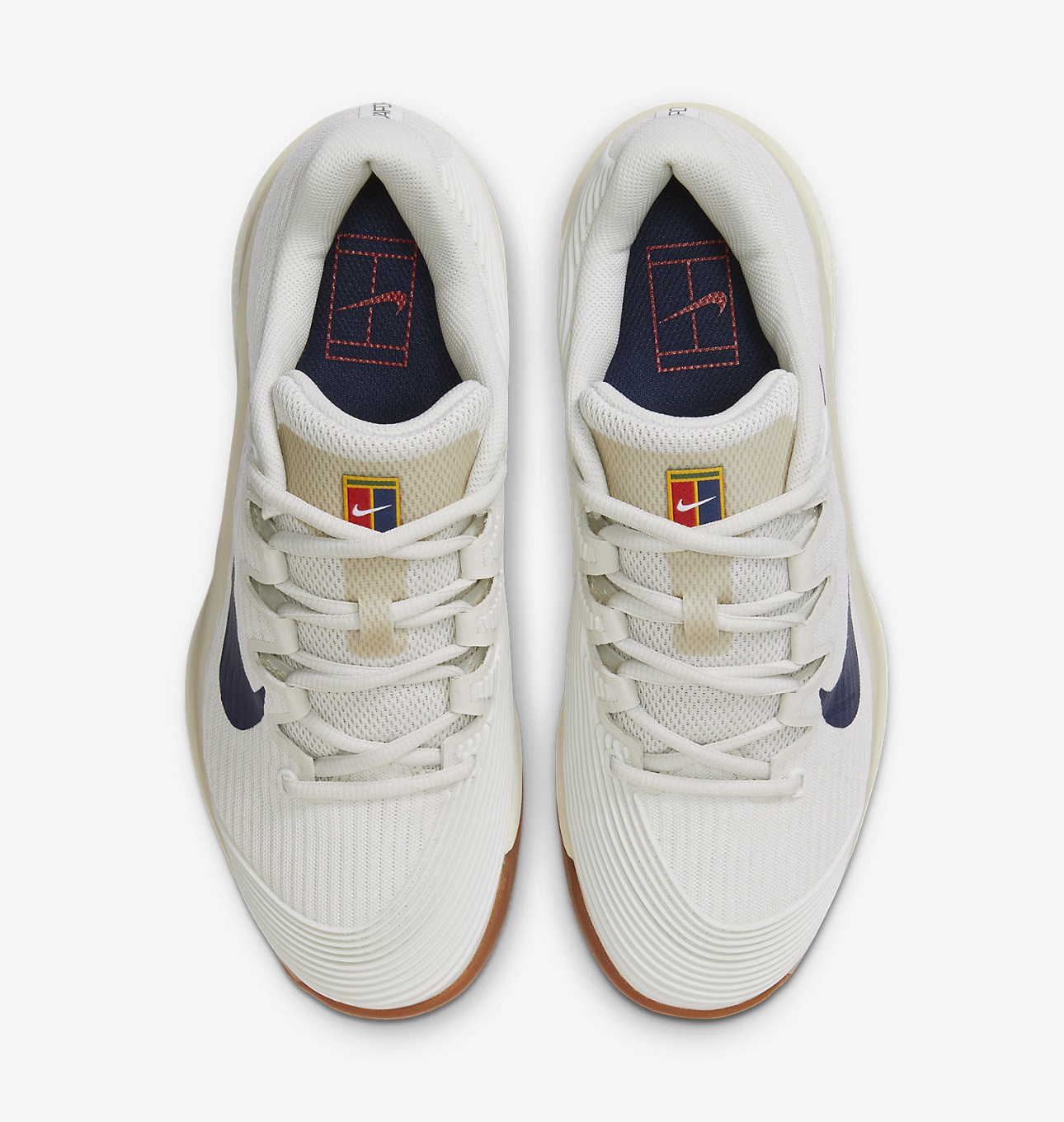 Nike Vapor 12 Sert Kort Erkek Tenis Ayakkabısı | FV5552-100 - 4