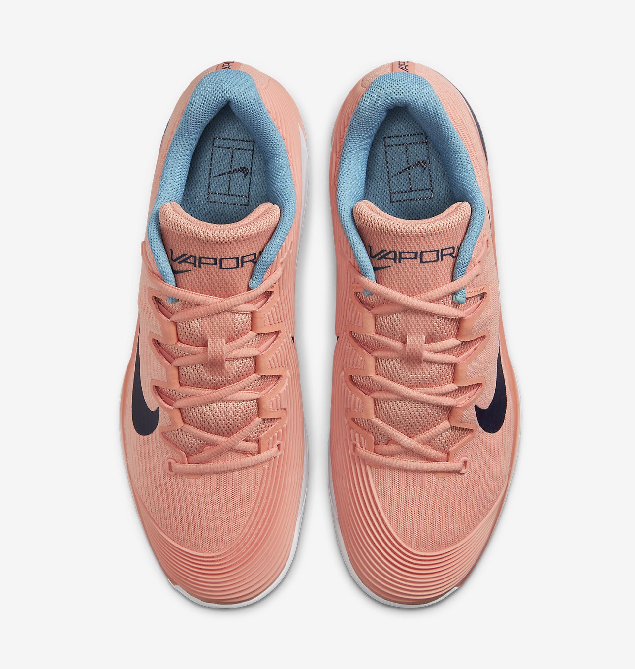 Nike Vapor 12 Sert Kort Erkek Tenis Ayakkabısı | FV5552-800 - 4
