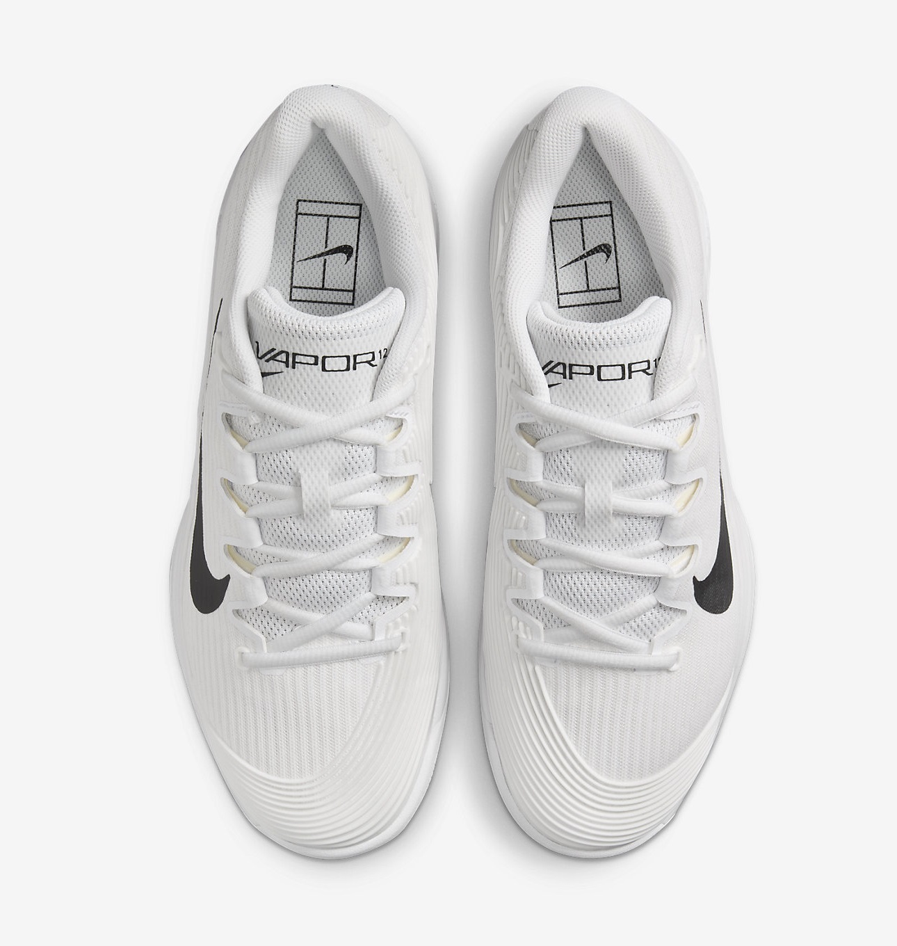 Nike Vapor 12 Sert Kort Kadın Tenis Ayakkabısı - 4