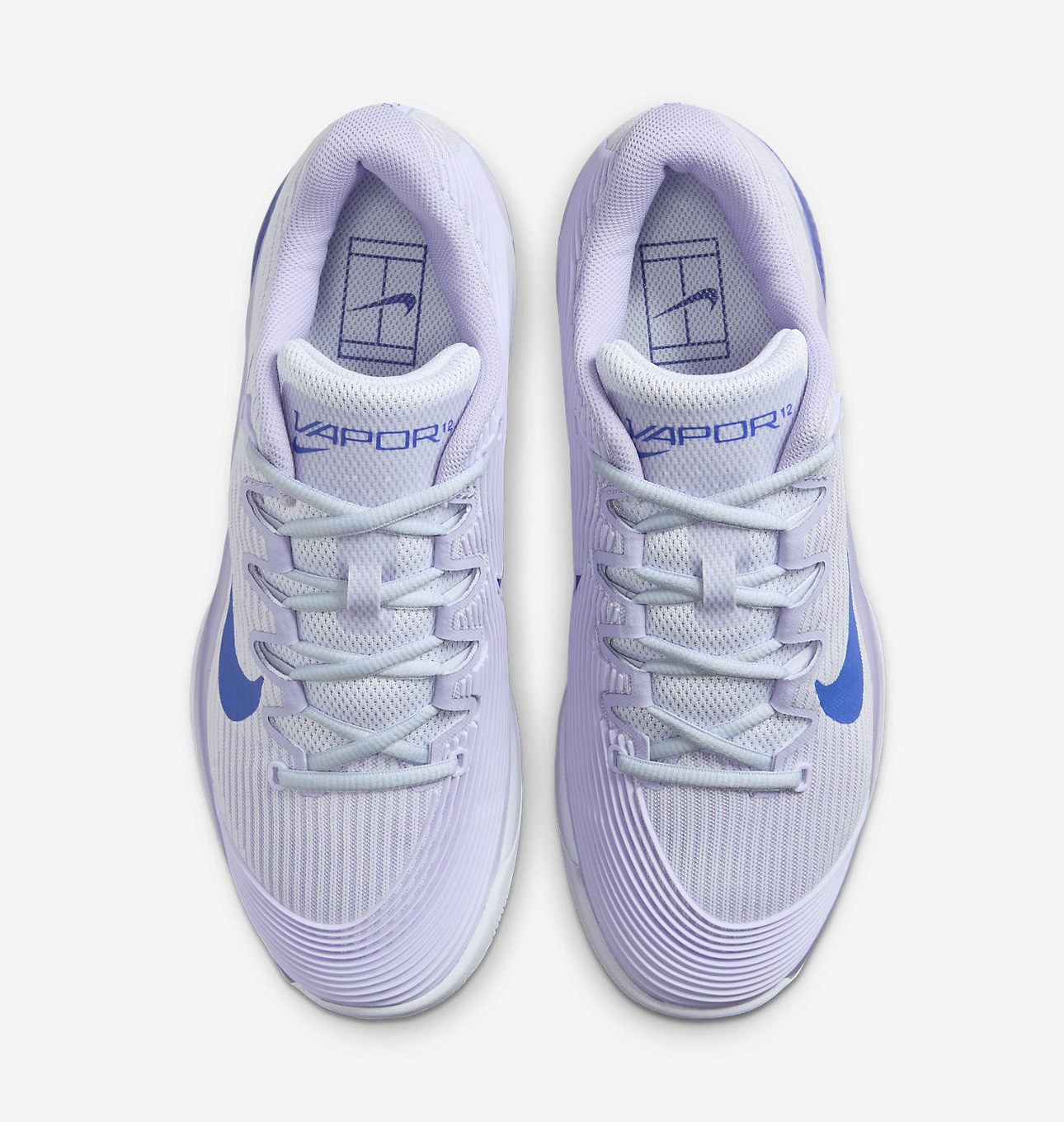 Nike Vapor 12 Sert Kort Kadın Tenis Ayakkabısı FV5554-500 - 4