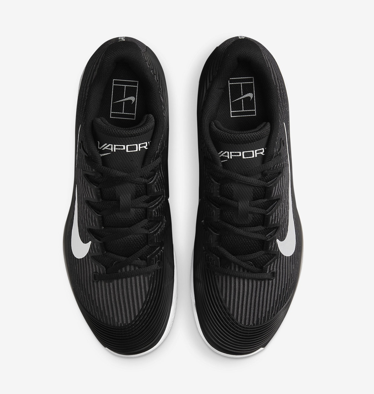 Nike Vapor 12 Toprak Kort Erkek Tenis Ayakkabısı | HQ6026-001 - 4