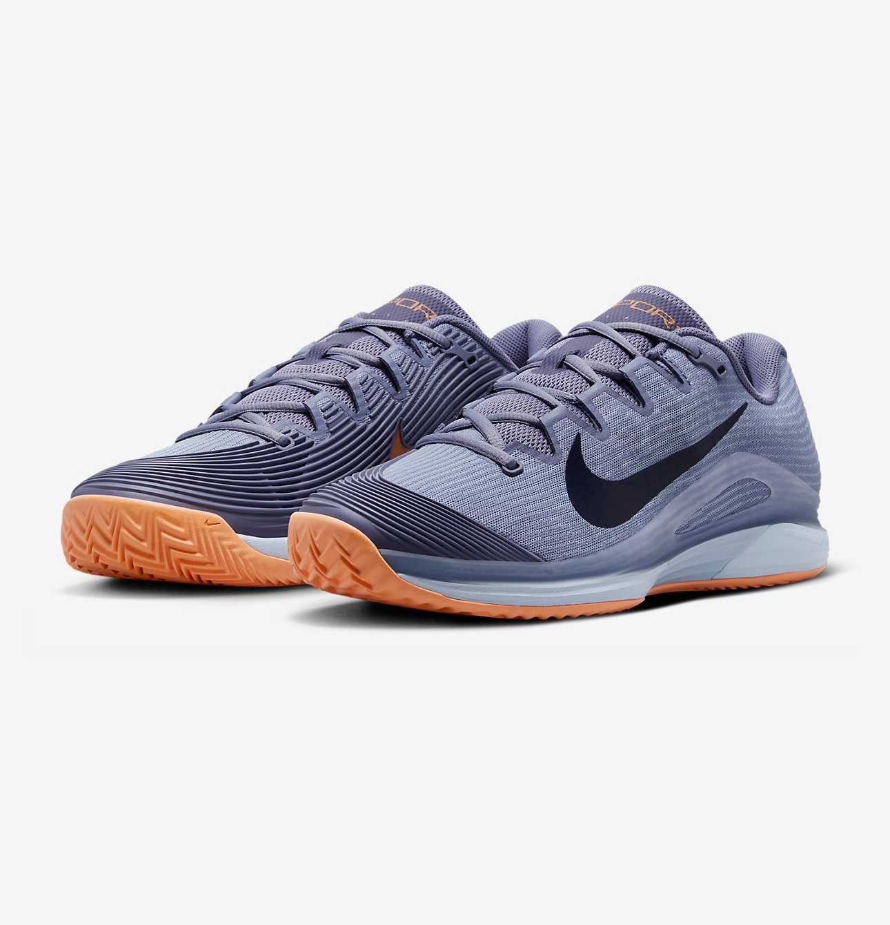 Nike Vapor 12 Toprak Kort Erkek Tenis Ayakkabısı | HQ6026-400 - 5