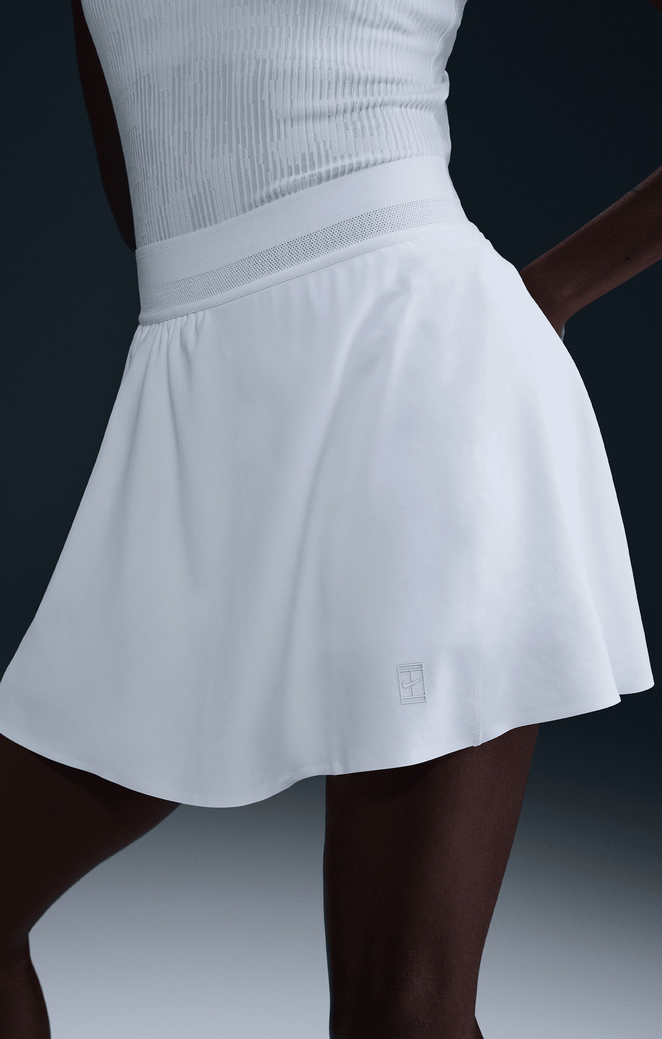 NikeCourt Ace Advantage Tenis Eteği Beyaz - 3