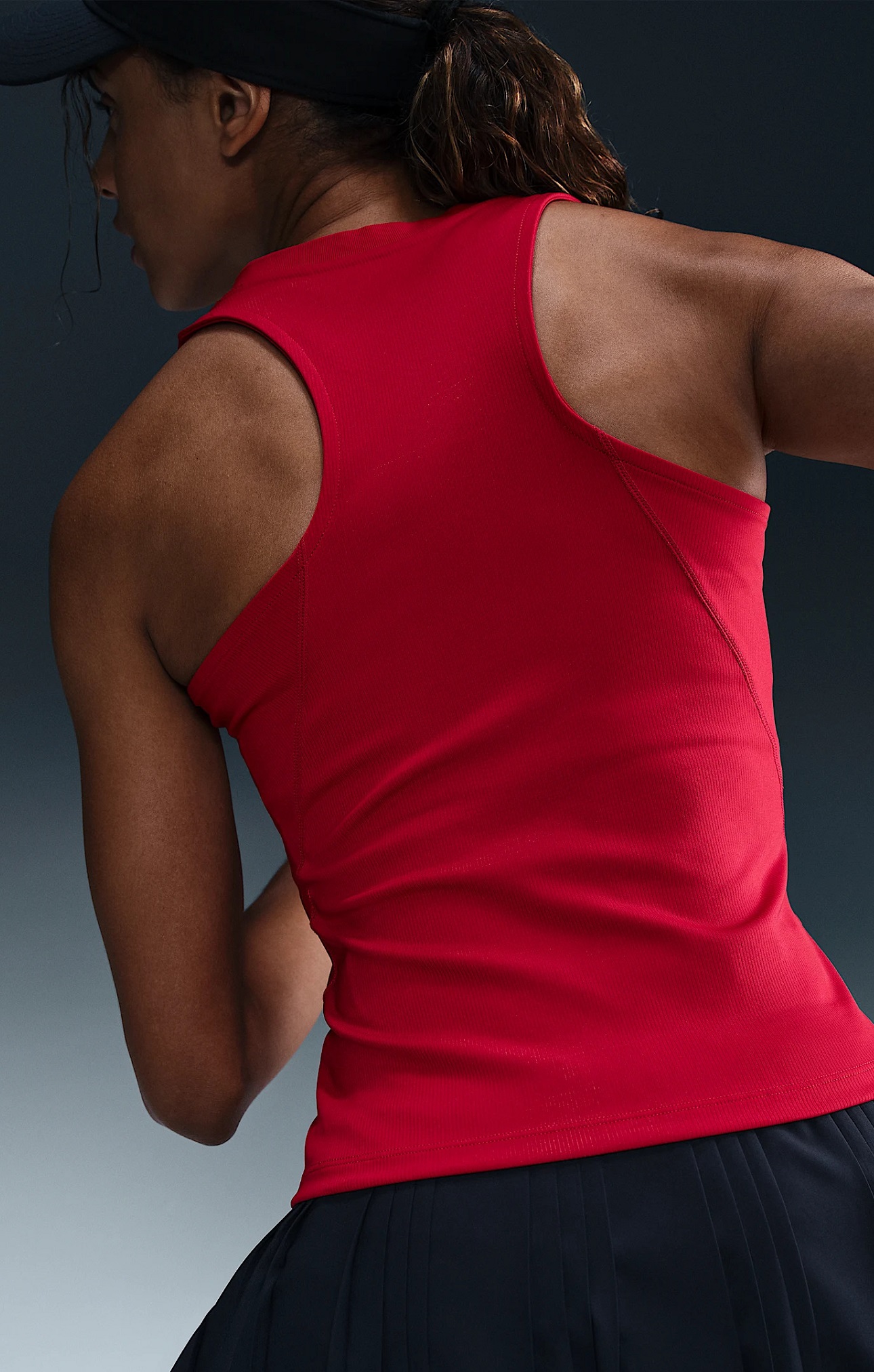 NikeCourt Advantage Dri-FIT Kadın Tenis Atleti Kırmızı - 5
