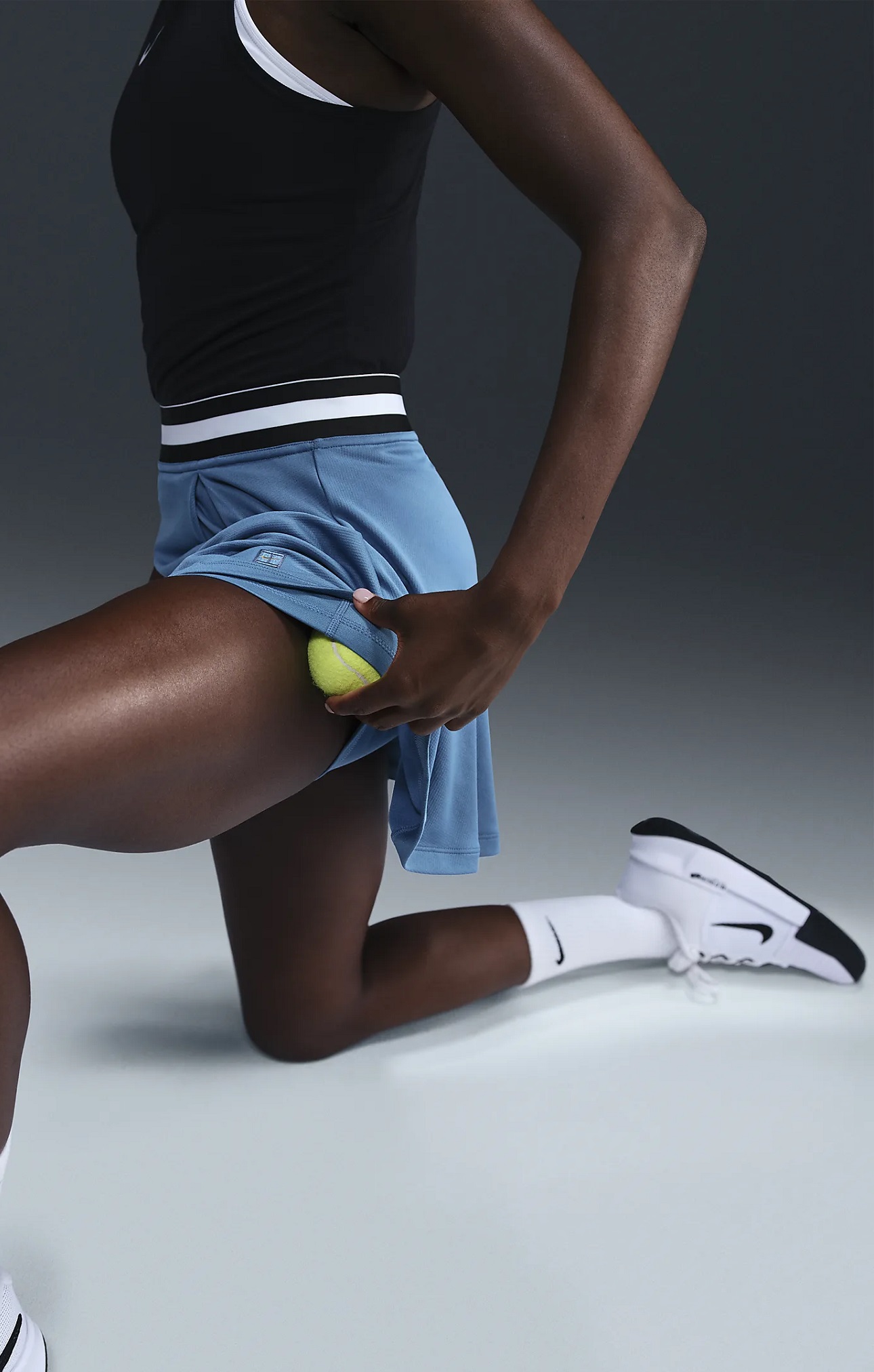 NikeCourt Dri-FIT Heritage Kadın Tenis Eteği | FB4153-429 - 3