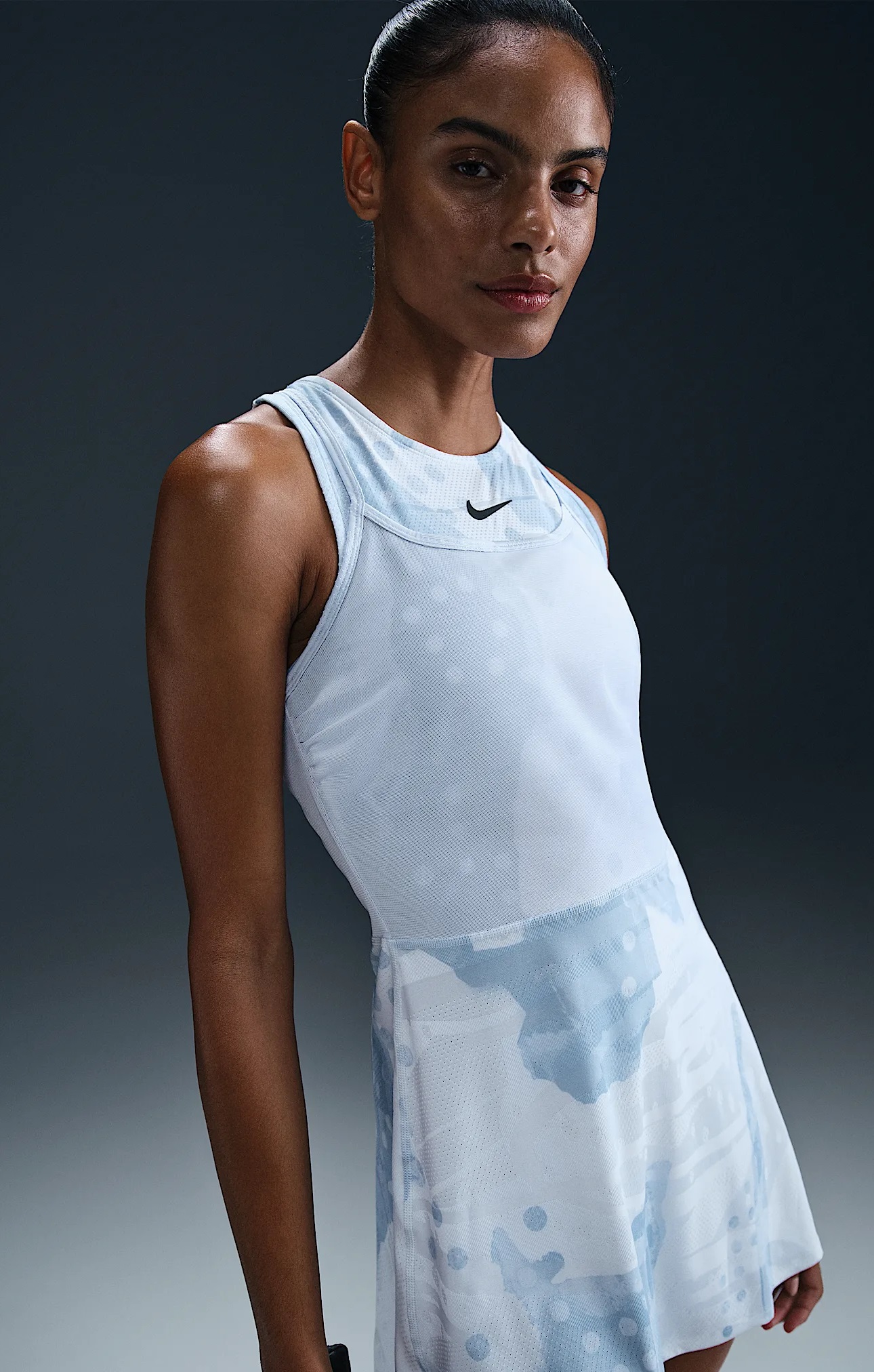 NikeCourt Slam Dri-FIT Baskılı Kadın Tenis Elbisesi | HM8646-121 - 3