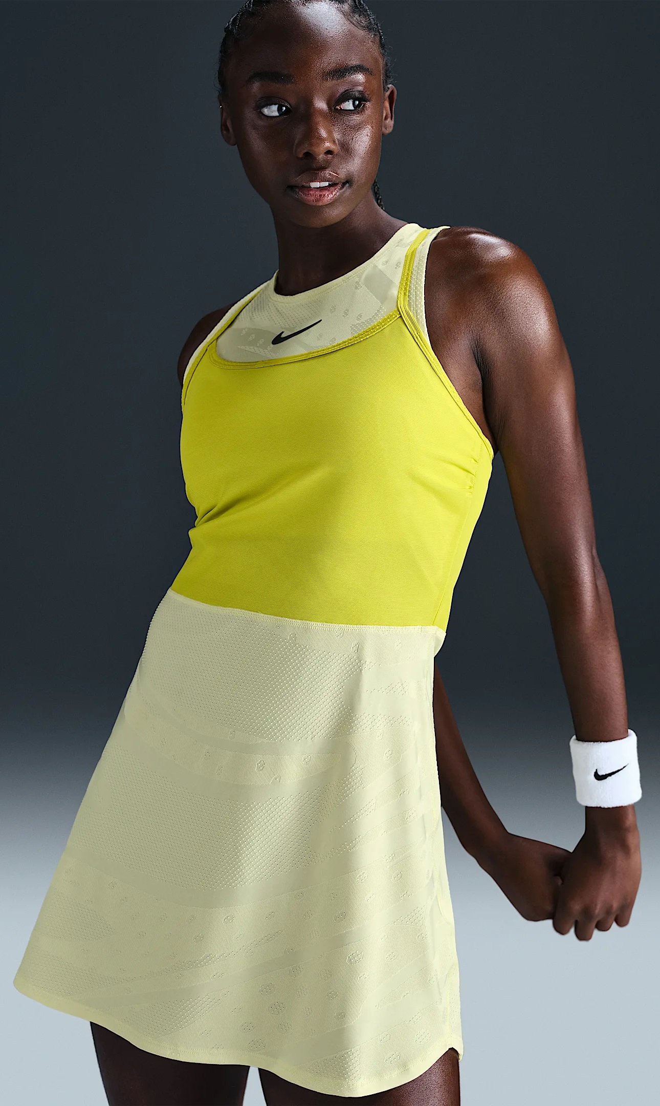 NikeCourt Slam Dri-FIT Kadın Tenis Elbisesi | FZ6463-331 - 5