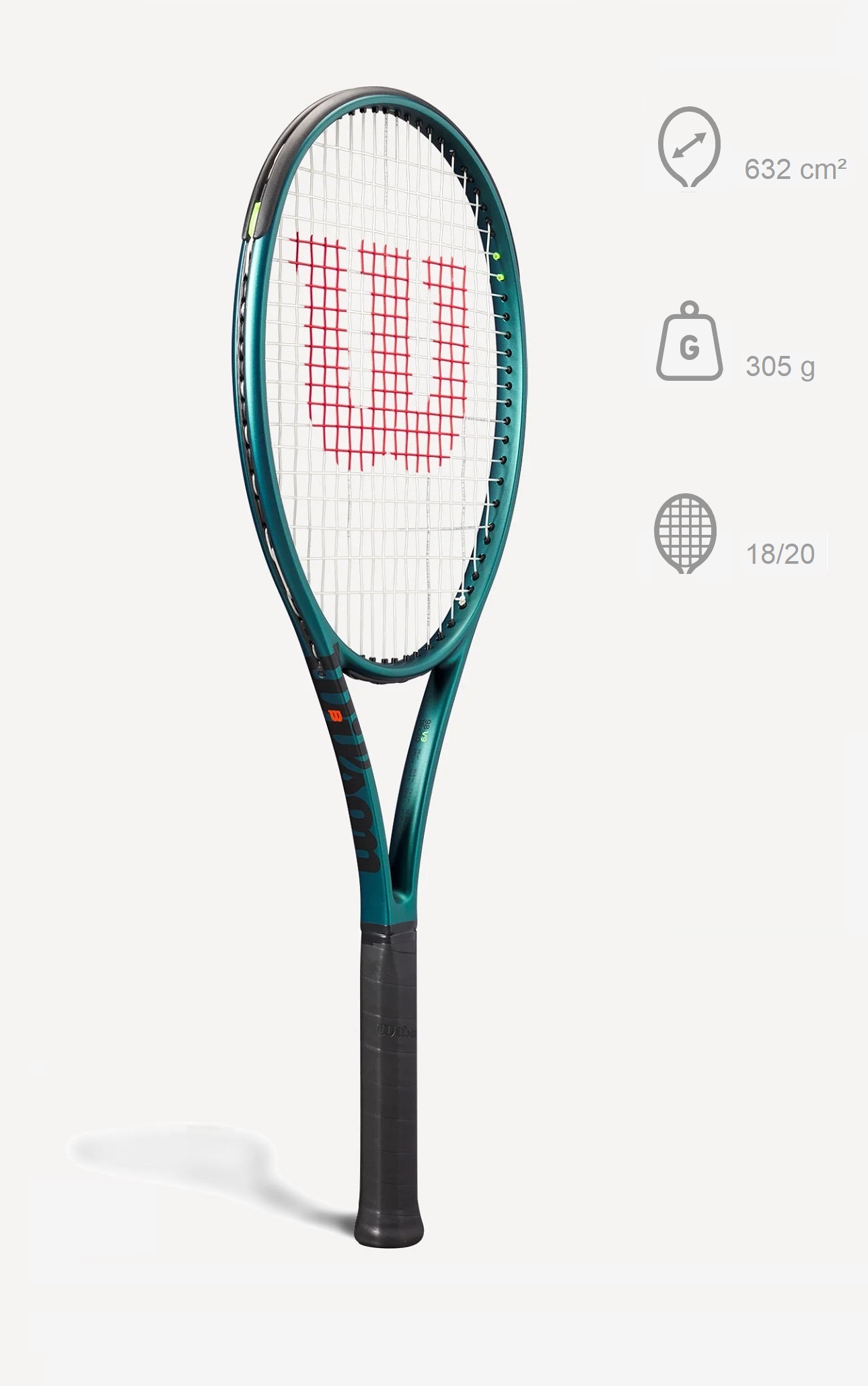 Wilson Blade 98 (18x20) V9 Tenis Raketi - 1