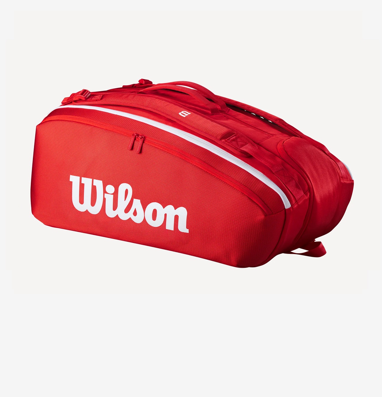 Wilson Super Tour Red 15 Racket Tennis Bag - 1