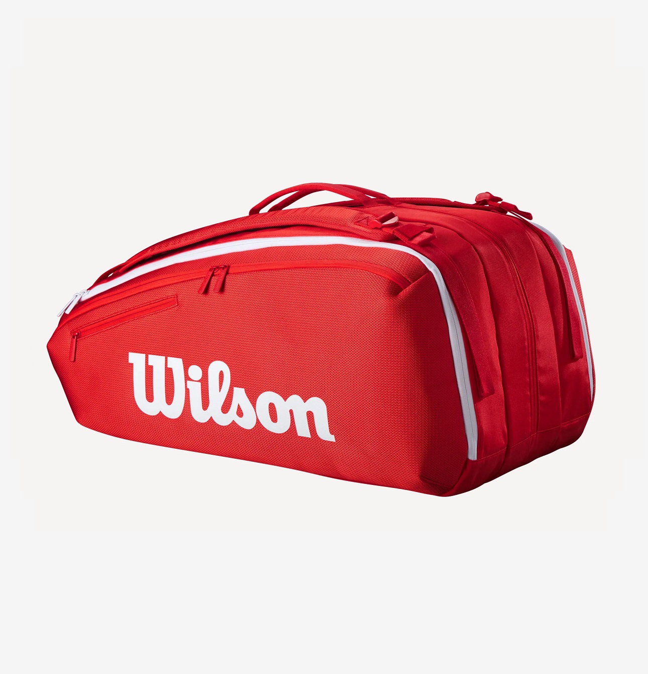 Wilson Super Tour Red 15 Racket Tennis Bag - 2