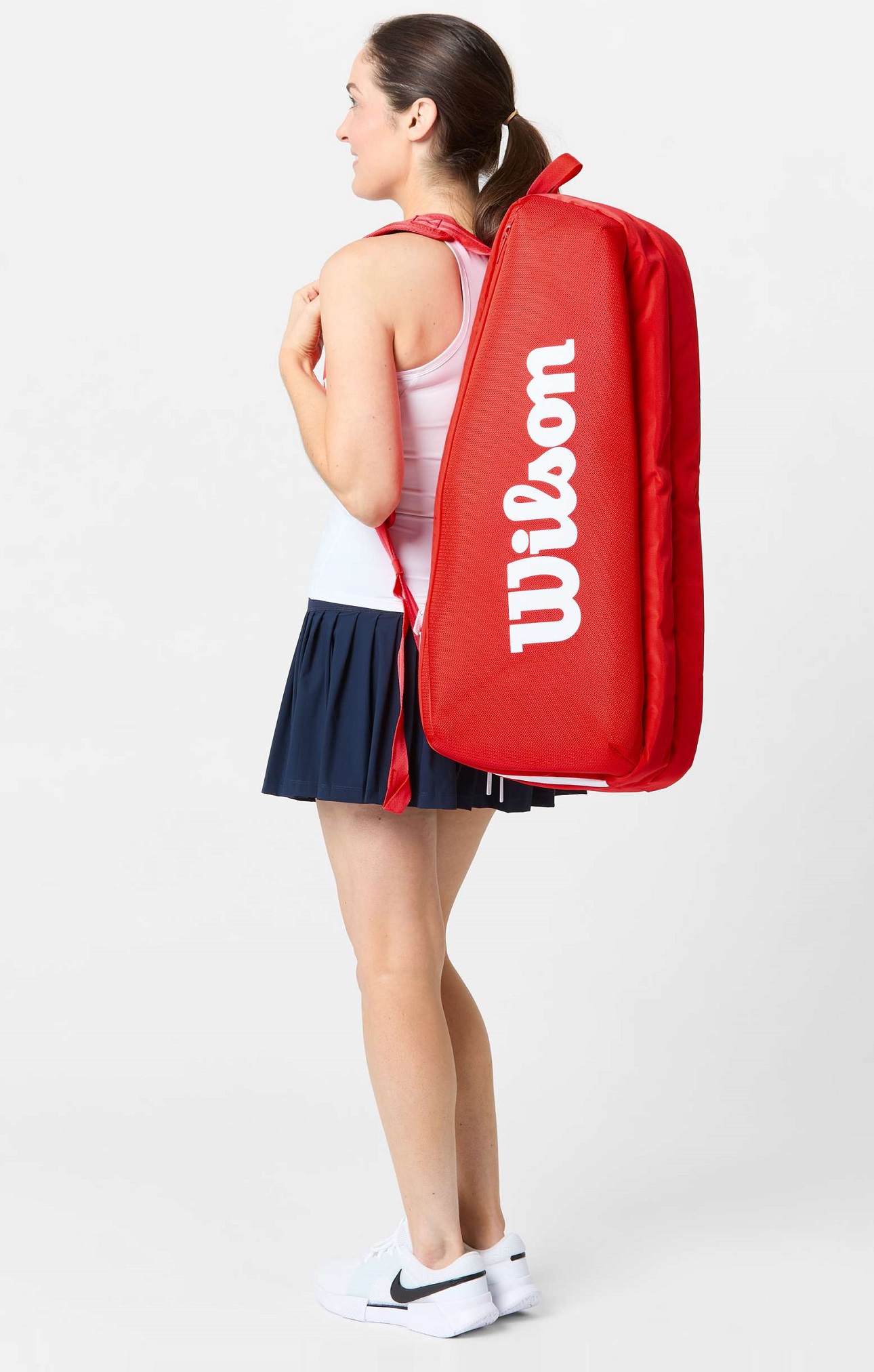 Wilson Super Tour Red 6 Racket Tennis Bag - 3
